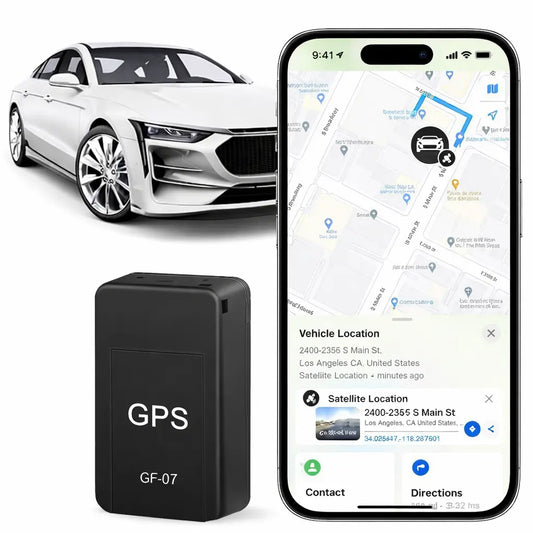 Smart Mini Magnetic GPS Tracker - Protect Your Car, Bike & Loved Ones | Smart Live Location Locator | Real-Time Car Tracking Device with Box