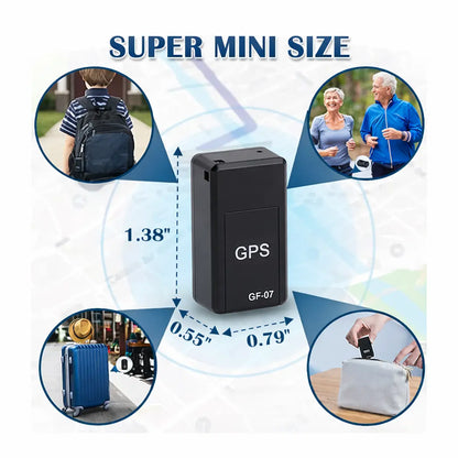 Smart Mini Magnetic GPS Tracker - Protect Your Car, Bike & Loved Ones | Smart Live Location Locator | Real-Time Car Tracking Device with Box